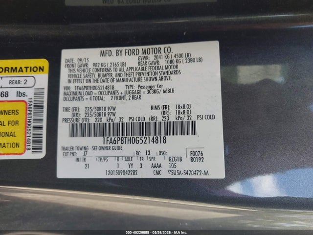 Ford Mustang Ecoboost