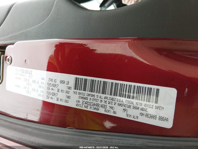 Dodge Grand Caravan Gt