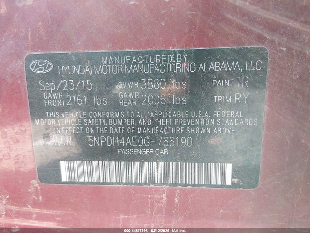 Hyundai ELANTRA Value Edition