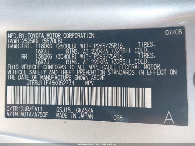 Toyota FJ Cruiser