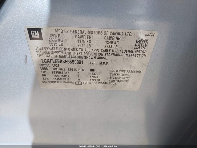 Chevrolet Equinox Ls