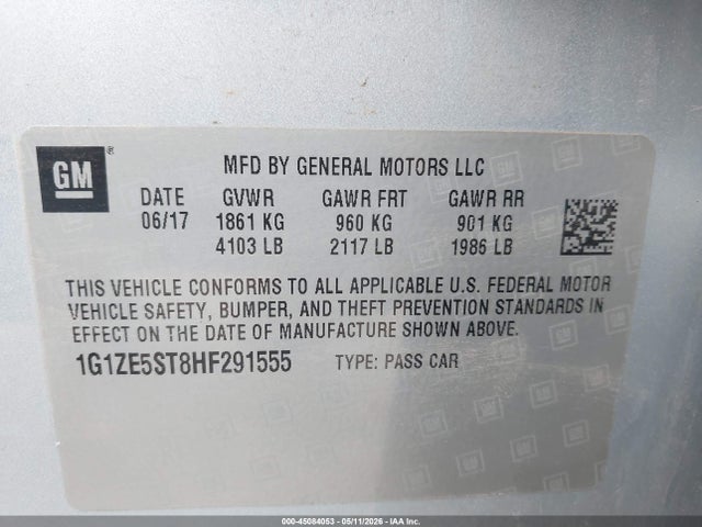 Chevrolet Malibu 1lt