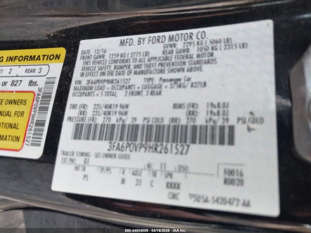 Ford Fusion Sport