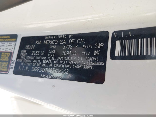 Kia Forte Lxs