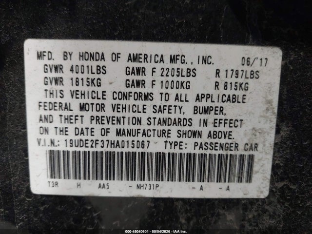 Acura ILX Acurawatch Plus Package