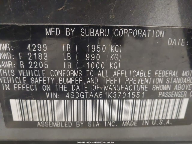 Subaru Impreza 2.0i