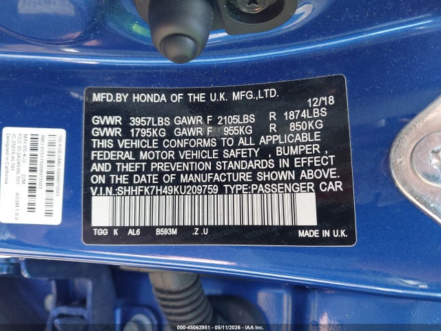 Honda Civic Sport