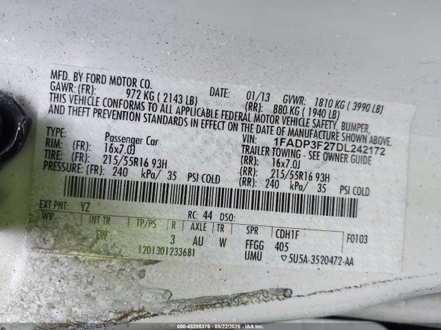 Ford Focus Se