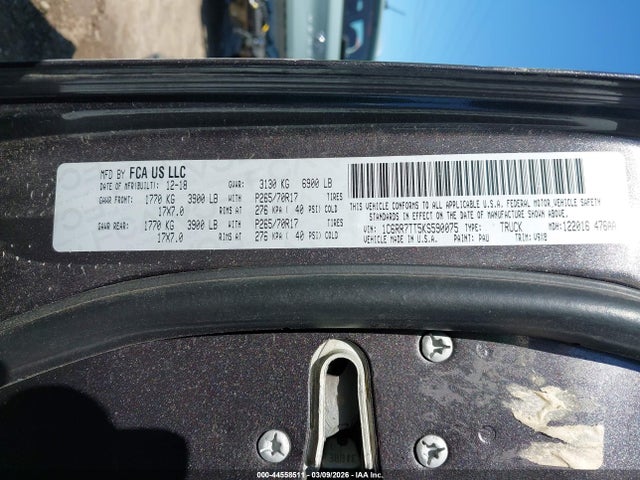 Ram 1500 Slt  4x4 6'4 Box