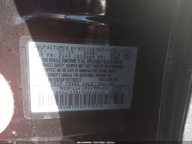 Nissan Sentra Sv