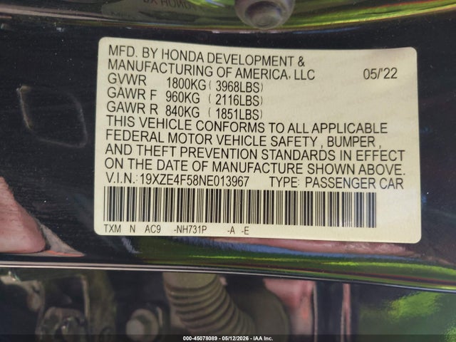 Honda Insight Ex