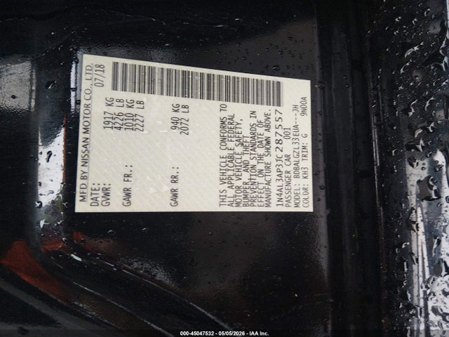 Nissan Altima 2.5 S