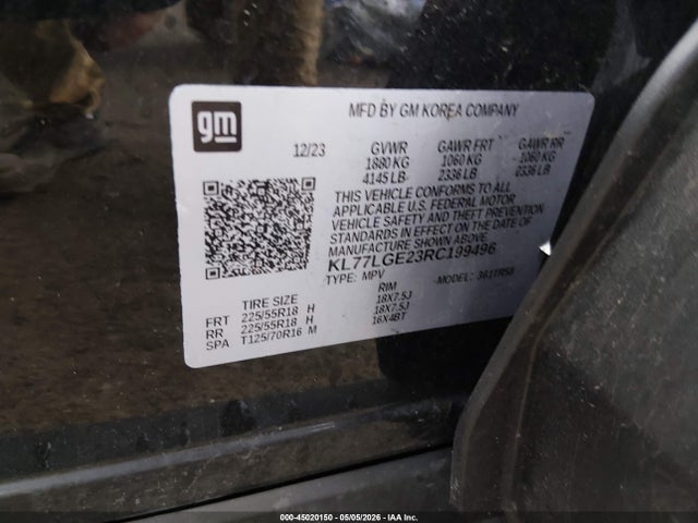 Chevrolet Trax Fwd 1rs
