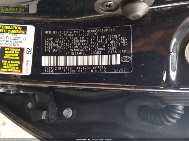 Toyota Camry Se