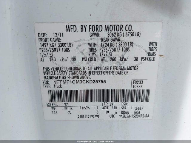 Ford F-150 Xl