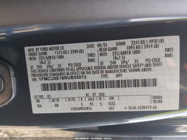 Ford Escape Phev