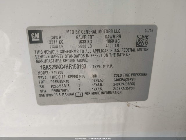 GMC Yukon Slt