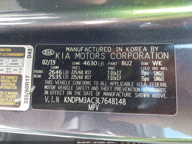 Kia Sportage Lx