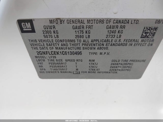 Chevrolet Equinox Ls