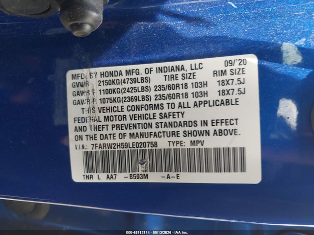 Honda CR-V Awd Ex