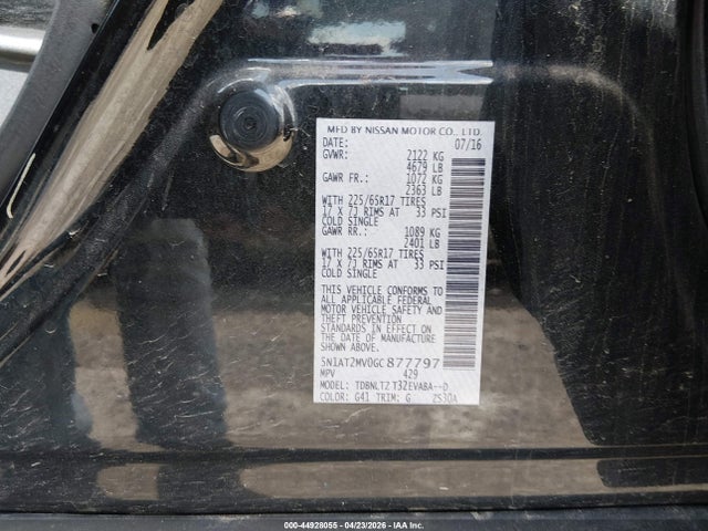 Nissan Rogue Sv