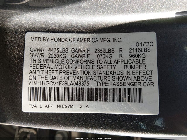 Honda Accord Sport