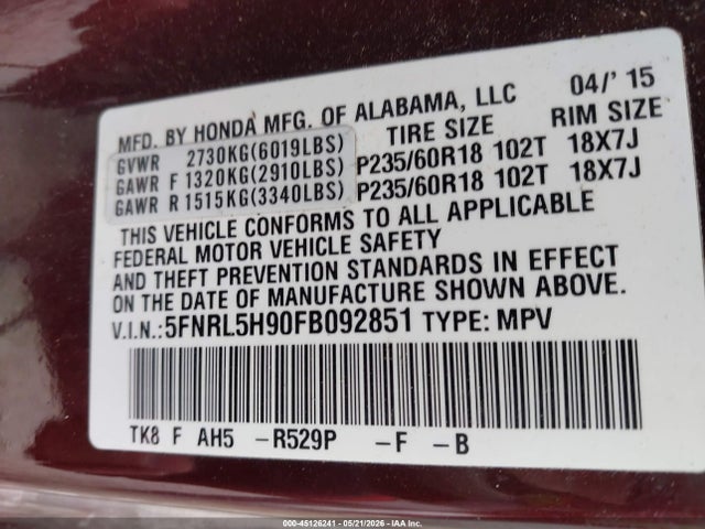 Honda Odyssey