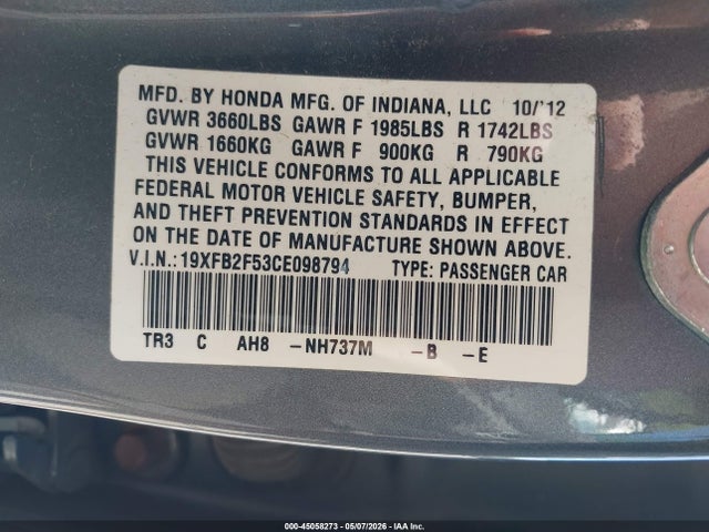 Honda Civic Lx