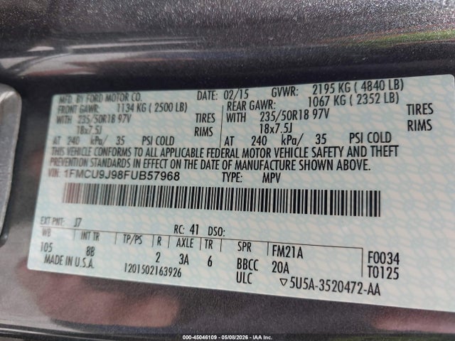 Ford Escape Titanium