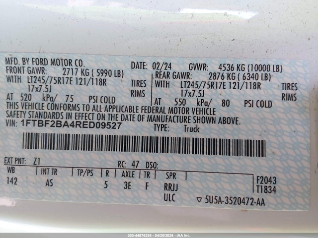 Ford F-250 Xl