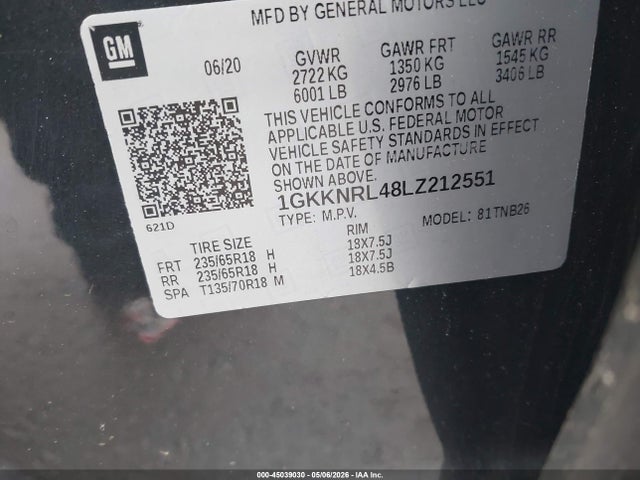 GMC Acadia Fwd Sle