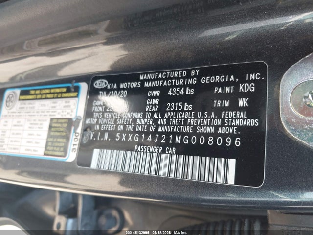 Kia K5 Lxs