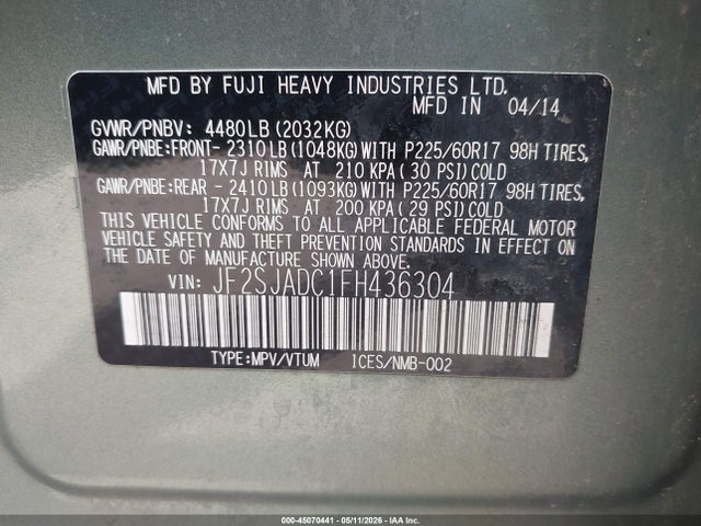 Subaru Forester 2.5i Premium