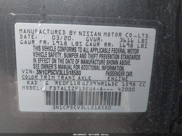 Nissan Kicks Sv Xtronic Cvt