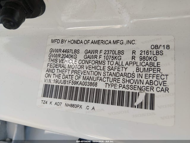 Acura TLX Tech Pkg