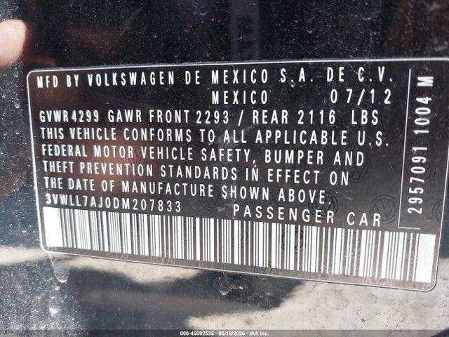 Volkswagen Jetta 2.0l Tdi
