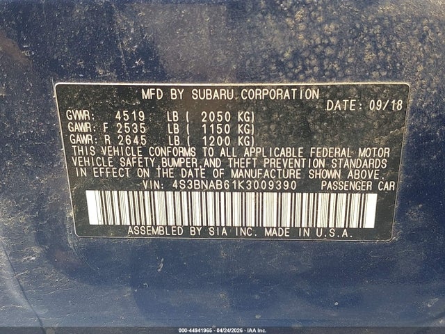 Subaru Legacy 2.5i