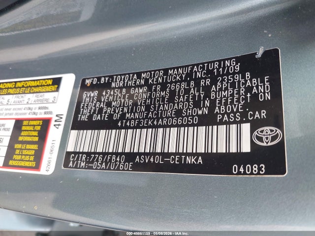 Toyota Camry Le