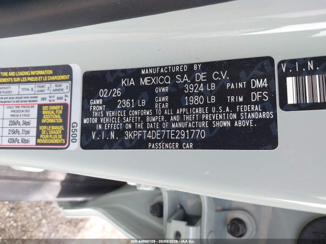 Kia K4 Lxs