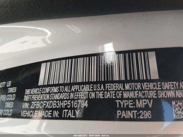 FIAT 500X Lounge Fwd
