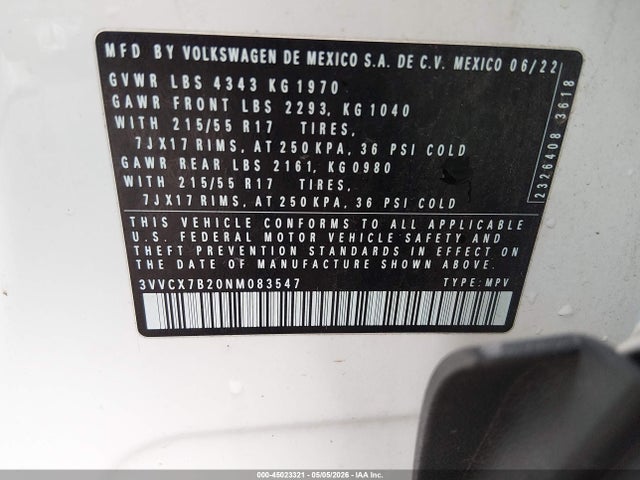 Volkswagen Taos 1.5t S