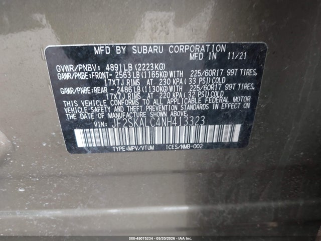 Subaru Forester Wilderness