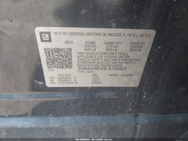 Chevrolet Equinox Awd Ls