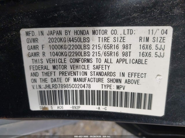 Honda CR-V Se