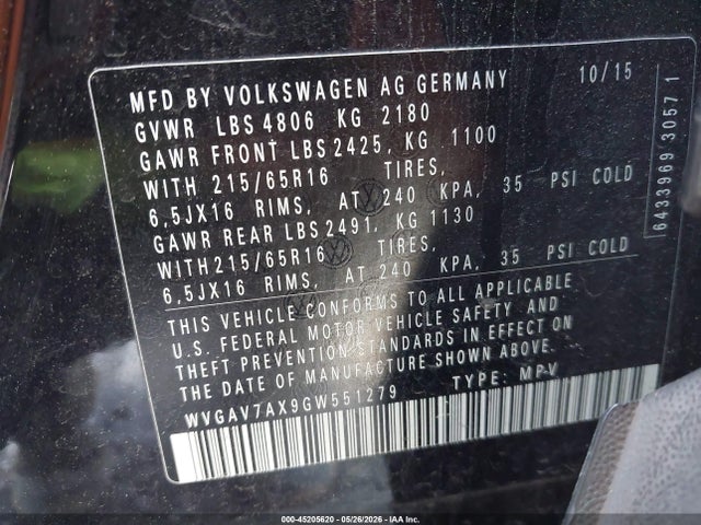 Volkswagen Tiguan S