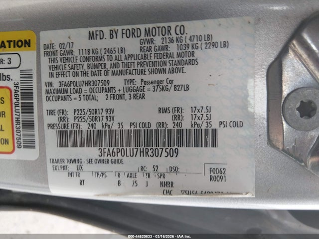 Ford Fusion Se