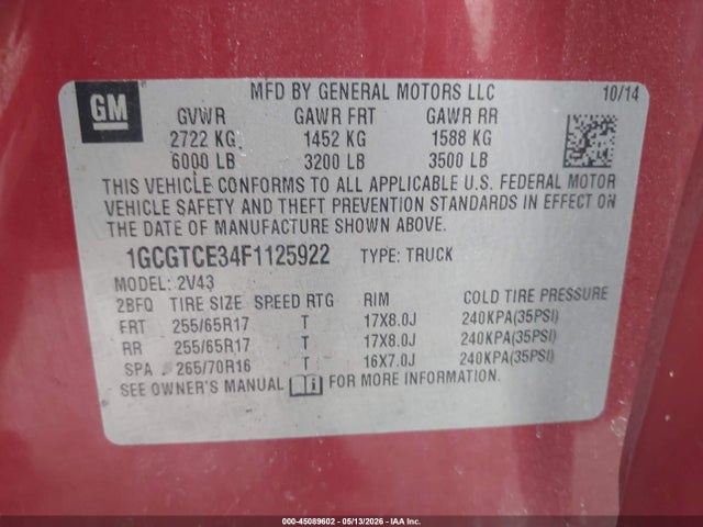 Chevrolet Colorado Z71