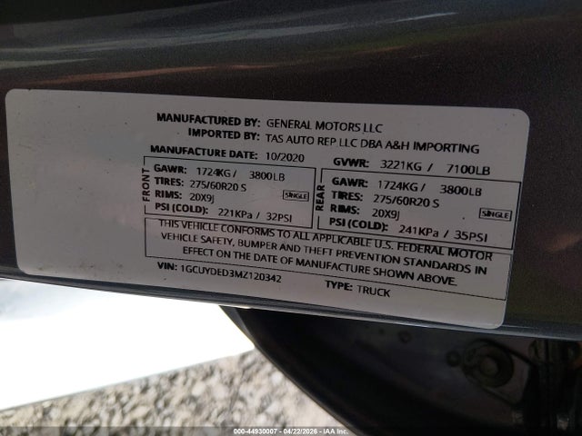 Chevrolet Silverado 1500 Lt