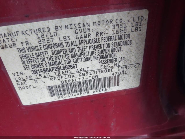 Nissan Sentra 2.0s