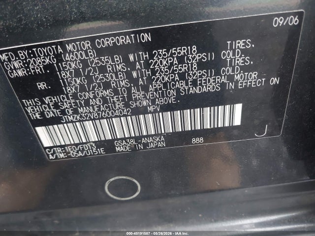 Toyota RAV4 Sport V6